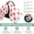 Mazeann Cute Crabs Sea White Car Seat Cover Baby Breathable Soft Infant Carseat Covers Canopies Babies Carrier Covers