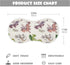 GOODOLD Set 2 Pack Cute Dragons Pattern Muslin Baby Burp Cloths - Super Absorbent and Soft Burping Rags - Cotton Burp