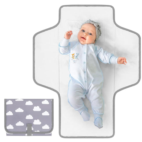 Accmor Portable Diaper Changing Pad, Waterproof Baby Changing Mat, Foldable Travel Diaper