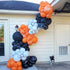 Black Balloon Garland Arch Kit - 100 Pack of 18/12/10/5 Inch Latex Balloons for Party Decorations