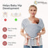 Momcozy 8-35 lbs, Baby Wrap Carrier, Easy to Wear Infant Carrier Slings, Lightweight Hands Free Baby Sling, Adjustable