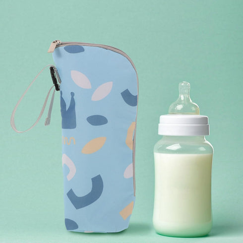 TOYANDONA Insulated Bottle Bag Large Capacity Breastmilk Cooler Tote Travel Milk Storage Bag Portable Bottle Sleeve