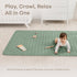 48 72 inches Comfy Cubs Rectangle Kids Play Mat - Medium x Soft Quilted Baby Floor Mat with Non-Slip Bottom - Plush