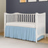 MD Home Decore 100% 14" Crib Bed Skirt Dust Ruffle with Split Corners - Cotton - Nursury Standard Crib Bedding Toddler