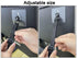 4 Pcs Adjustable TV Safety Straps, No-Drill TV Anchor for Baby Proofing, Prevent Furniture Falling and Anti Tip, TV