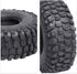 4PCS 4.7 Inch Outer Diameter RC Crawler Tires 1.9 Inch Tires for Axial SCX10 90047 SCX10 III AXI03007