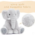 19.6inch MorisMos Large Elephant Stuffed Animal, Soft Stuffed Elephant Plush Companion Gifts for Girls Boys, Gray