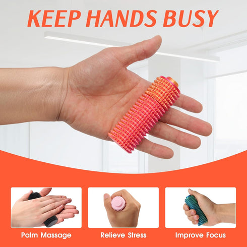 ZNZRHXL Little Ouchies Pain Fidget Toy - Discreet Silent Stress Relief for Pressure, Perfect for Anxiety, Focus & Skin
