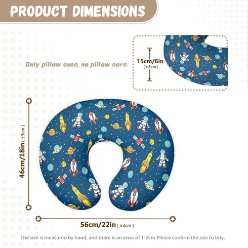 UOQFHHM Nursing Pillow Cover, Removable Suitable for Newborns (Boys and Girls) Nursing Soft Fabrics Skin-Friendly
