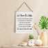 KongMoTree 8x10 Inch(GMS628) Let them be little, Nursery Quotes Wall Art, Nursery Quote Sign, Nursery Sign, Nursery