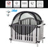 JOINSI Safety Crib Tents to Keep Toddler in, Pop Up Baby Mosquito Net Cover Bed Canopy for Infant - Black
