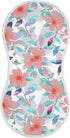 decor gift Cotton Muslin Burp Cloth Good Absorbent? Neon Seasons Guava Floral washcloth for