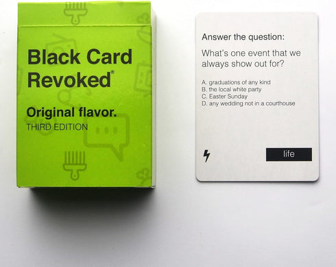 Black Culture Trivia Card Game, Third Edition - Laugh Out Loud Fun for Adults, Game Night & Holidays