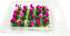 20Pcs Miniature Flower Cluster Grass Tufts for Mini Dollhouse Fairy Garden Railway Simulated Micro Landscape Model
