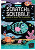 Ooly Mini Scratch & Scribble Art Kit, Friendly Fish, Colorful Scratch Book for Kids Ages 6 and Up, Creative Activity