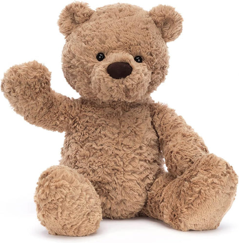 Jellycat Bumbly Bear Stuffed Animal, Medium 16.5 inches, Classic Children's Plush Toy Gift