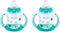 NUK Learner Cup, 5 Oz, 2-Pack, BPA Free Spill Proof Sippy Cup with Clouds & Stars