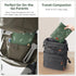 Baby Diaper Bag Organizer, Compact & Foldable Travel Organizer Pouches for Diaper Wipes and Small Essentials, Gift