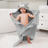 FUBANRAY 4-Pack 0-5 50'' 32'' Toddler Bath Towel Baby Bath Towels for Kid Years - Absorbent & Soft Hooded Microfiber
