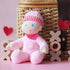 HABA Doll Snug Up Luisa, 8" My First Baby Doll, Machine Washable & Safe for Birth & Up