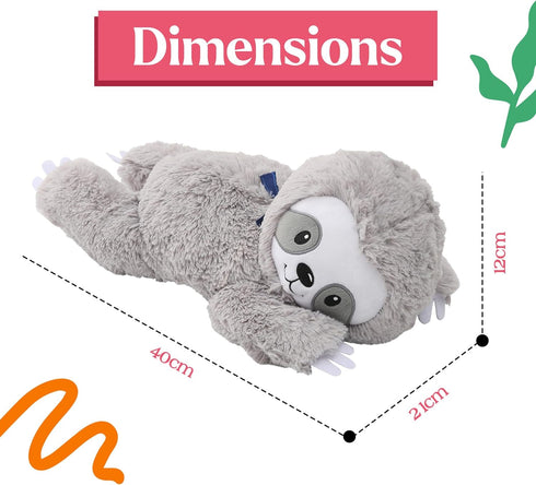 Lilly's Love Heatable & Coolable Lavender Scented Weighted Stuffed Animal - Microwavable Heatable Pad for Kids & Adults