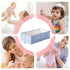 Generic 76x40x21cm, Portable Bathtub, Kid Friendly Comfort Design, Tddler Tub, Anti-Slip Shower Basin, Easy Drain