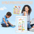 Marble Run 135 PCS Building Block Toys, Gravitrax Marble Maze for Kids, STEM Learning Gift for Ages 3-9