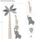 Kids Jungle Safari Growth Chart Wall Decals - Lambs & Ivy