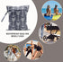 BQXH 2Pcs Arrow Print Wet Bags, Wet Dry Bag Reusable Zipper Pouch for Swimsuit, Diapers, Travel, Pool, Beach, Dirty