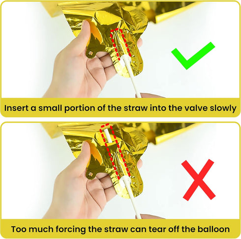Katchon Huge Gold Three Rex Balloons - 16 Inch, Dinosaur Birthday Decorations with 3 Rex Balloons for Boy's Party