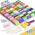 169 120 Pcs Air Dry Clay Colors Modeling Model Magic Clay for DIY Molding Starter Kit with Sculpting Tools,Ultra Light