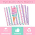 64 Set Summer 16 WERNNSAI Ice Cream Party Decorations - PCS Ice Cream Plates Napkins and Forks Popsicle Party