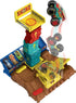 Hot Wheels Monster Trucks Playset & Toy Truck - Arena Smashers Demo Derby Car Jump Challenge
