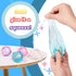FauKait 4pcs 1.8inch (4pcs) Mini Small Masonry Ice Squishy Stress Balls-Polyhedron Diamond Sugar Balls Slow Rise-Fidget