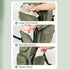 Backpack, Pack, insular Diaper Bag Multi-Function Travel Back Waterproof Changing Bag for Mom Girls, Large Capacity