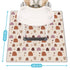 50.4 50.4 Inch Blissful Diary Baby Splat Mat for Under High Chair, x Wipeable Splash Mat, Waterproof and Washable