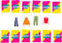 8 10 Lost Boy Entertainment Piles Card Games Family Games for Kids and Up for Adults Family Game Night Travel & Memory