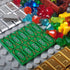 Treasure Accessories Set Building Blocks Bullion Money Gold Bar Jewelry Kit, DIY Set Compatible with All Brands