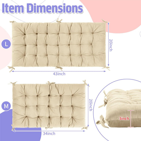 (43 20 3 inch, ROYALAY Premium Climbing Arch Cushion for Kids, Arch Cushion Floor Cushion Toddler Nap Mat * * Apricot)