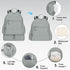 Backpack S1 S2 GDNasist Breast Pump Fit for Spectra and with Removable Cooler Compartment, Pumping Bag for Pump
