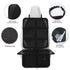 600d 1) Car Seat Protector Covers - for Child Carseat mat Fabric Waterproof Non Slip Thickest Padding with Storage