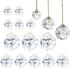 13pcs 2026 (20mm/30mm/40mm) Clear Crystal Ball Hanging Ornaments for Window Chandelier Parts Hanging Prisms