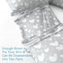 Pregnancy Pillow Cover U-Shaped (ONLY Pillowcase), Super Soft Replacement Cover for Maternity Pillow, Full Body