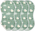 decor gift 22x11in Cotton Soft Burp Cloths Easy Care Lambs Cloud Island Off White wash Cloth for Babies Girls and Boys