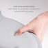 Ubbi Stingray Sink Bather for Baby, Soft Baby Bath Cushion, Newborn Essential