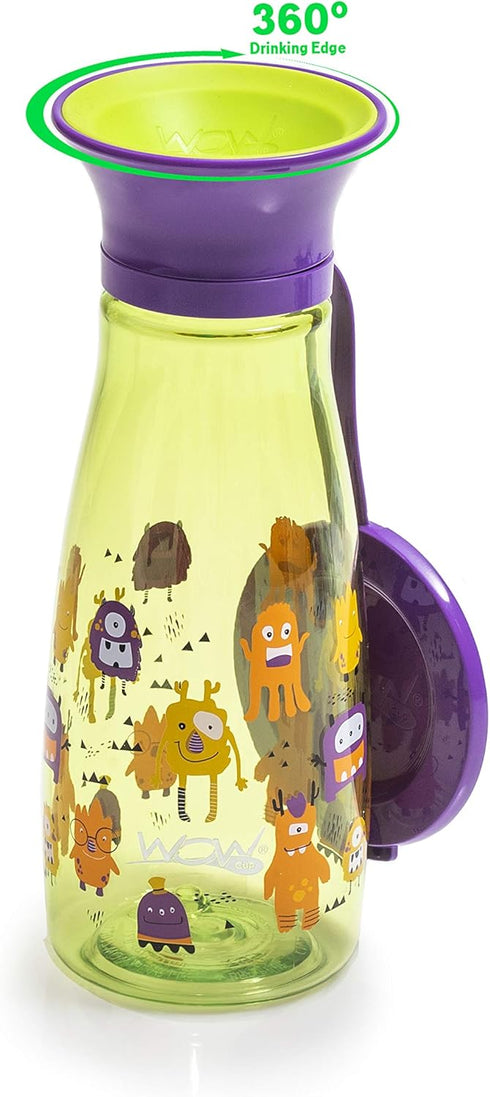 WOW CUP MINI 360 Sippy Cup, 12 oz / 350 ml (Keylime Green)