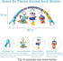 BATOHO Baby Stroller Arch Mobile With Universal Clamps - Clip-On Activity Bar for Bassinet, Bouncer, Crib, Car Seat