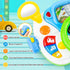 Love&Mini Steering Wheel Toys for 1-5 Year Old Boys and Girls, Simulation Driving Learning Educational Toys