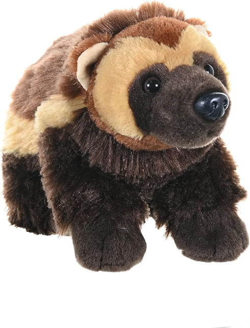 12 Inches, Wild Republic Wolverine Plush, Stuffed Animal, Plush Toy, Gifts for Kids, Cuddlekins Multicolor