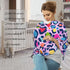 Schgap Rainbow Leopard Car Seat Covers for Baby, Nursing Cover Breastfeeding Baby Carrier Cover Stretchy Carseat Canopy